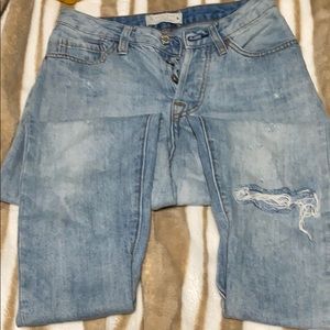 Angel kiss HIGH RISE denim jeans